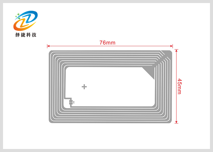 高頻Wet inlay FM1108 86*54mm產(chǎn)品剖析展示圖一