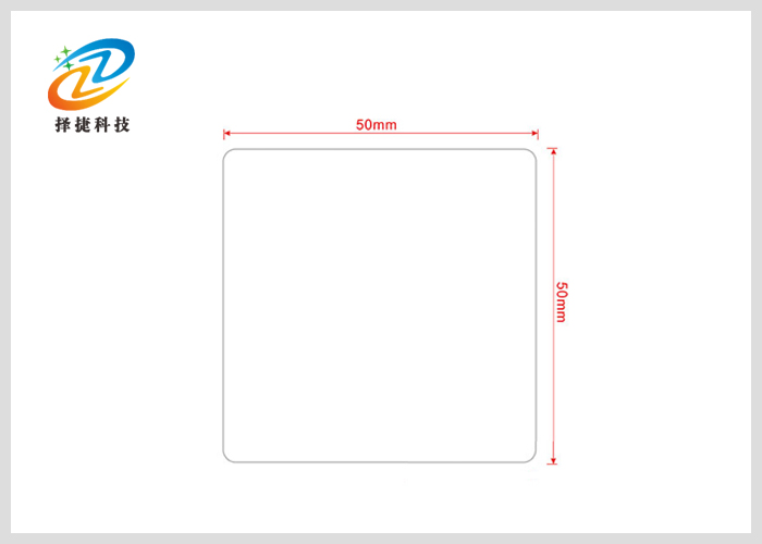 高頻空白銅版紙標(biāo)簽 I-code X 50*50mm剖析展示一