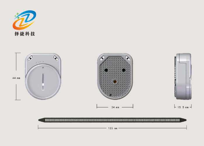 有源聲光防拆標簽ZJA-60實拍展示圖二