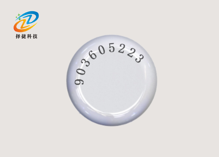 圓型有源工帽智能標(biāo)簽ZJA-66實(shí)拍展示圖一