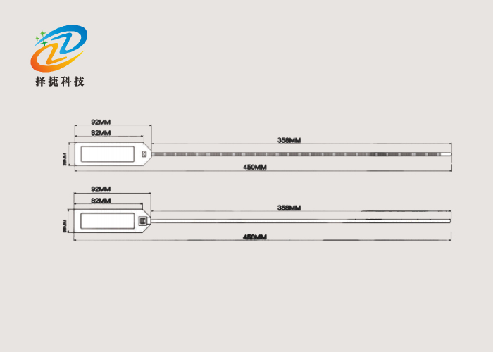 扎帶電子標(biāo)簽ZJ-03F實(shí)拍尺寸圖